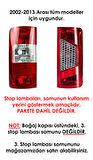 Ford Connect Arka Stop Lambası Somunu (2002-2013)
