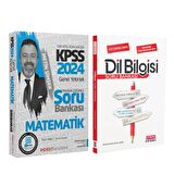 İndeks 2024 KPSS Matematik ve AKM Dil Bilgisi Soru Bankası Seti 2 Kitap