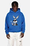 Baskılı Kapşonlu Sweatshirt FM1.123MÖ