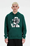 Baskılı Kapşonlu Sweatshirt FM1.124YÖ