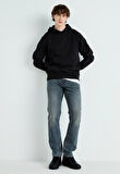 Baskılı Kapşonlu Sweatshirt FM1.147SA