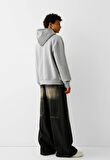 Baskılı Kapşonlu Sweatshirt FM1.149GÖ