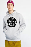 Baskılı Kapşonlu Sweatshirt FM1.178GÖ