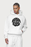 Baskılı Kapşonlu Sweatshirt FM1.178BÖ