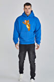 Baskılı Kapşonlu Sweatshirt FM1.180MÖ