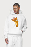 Baskılı Kapşonlu Sweatshirt FM1.180BÖ