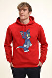 Baskılı Kapşonlu Sweatshirt FM1.189KÖ