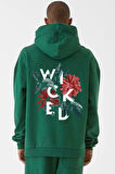 Baskılı Kapşonlu Sweatshirt FM1.2YA