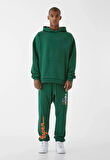 Baskılı Kapşonlu Sweatshirt FM1.2YA