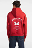 Baskılı Kapşonlu Sweatshirt FM1.7KA