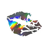 Dudak Yeni Süper Hologram Oto Sticker