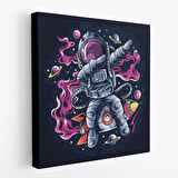 Dans Eden Astronot Kanvas Tablo-5069