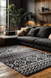Kaymaz Taban Trend Vintage Yıkanabilir Dijital Baskı Halı