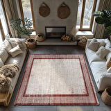 Kaymaz Taban Trend Vintage Yıkanabilir Dijital Baskı Halı