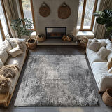 Kaymaz Taban Trend Vintage Yıkanabilir Dijital Baskı Halı