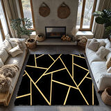 Kaymaz Taban Trend Vintage Yıkanabilir Dijital Baskı Halı