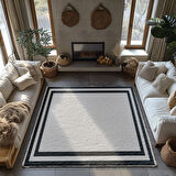 Kaymaz Taban Trend Vintage Yıkanabilir Dijital Baskı Halı