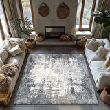 Kaymaz Taban Trend Vintage Yıkanabilir Dijital Baskı Halı