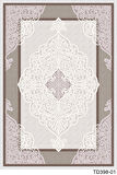 Kaymaz Taban Trend Vintage Yıkanabilir Dijital Baskı Halı