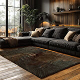 Kaymaz Taban Trend Vintage Yıkanabilir Dijital Baskı Halı