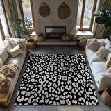 Kaymaz Taban Trend Vintage Yıkanabilir Dijital Baskı Halı