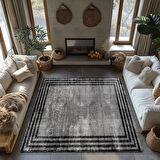 Kaymaz Taban Trend Vintage Yıkanabilir Dijital Baskı Halı
