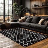 Kaymaz Taban Trend Vintage Yıkanabilir Dijital Baskı Halı