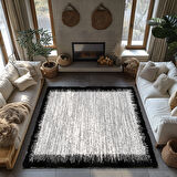 Kaymaz Taban Trend Vintage Yıkanabilir Dijital Baskı Halı