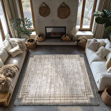 Kaymaz Taban Trend Vintage Yıkanabilir Dijital Baskı Halı