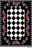 Kaymaz Taban Trend Vintage Yıkanabilir Dijital Baskı Halı