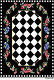 Kaymaz Taban Trend Vintage Yıkanabilir Dijital Baskı Halı