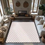 Kaymaz Taban Trend Vintage Yıkanabilir Dijital Baskı Halı
