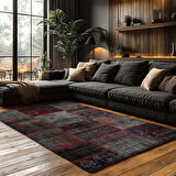 Kaymaz Taban Trend Vintage Yıkanabilir Dijital Baskı Halı