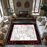 Kaymaz Taban Trend Vintage Yıkanabilir Dijital Baskı Halı