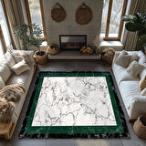 Kaymaz Taban Trend Vintage Yıkanabilir Dijital Baskı Halı