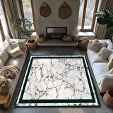 Kaymaz Taban Trend Vintage Yıkanabilir Dijital Baskı Halı