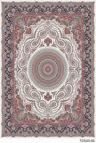 Kaymaz Taban Trend Vintage Yıkanabilir Dijital Baskı Halı