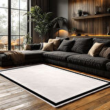 Kaymaz Taban Trend Vintage Yıkanabilir Dijital Baskı Halı