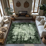 Kaymaz Taban Trend Vintage Yıkanabilir Dijital Baskı Halı