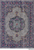 Kaymaz Taban Trend Vintage Yıkanabilir Dijital Baskı Halı