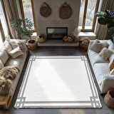 Kaymaz Taban Trend Vintage Yıkanabilir Dijital Baskı Halı