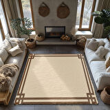 Kaymaz Taban Trend Vintage Yıkanabilir Dijital Baskı Halı