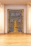 1 Parça Büyük Boy Kabe Kapısı Mültezem Retro Tablo - Onetek25x40-0001