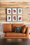 6 Parça (15x20) Uv Baskı Mdf Oturma Odası Objeli Baskı Tipi Tablo Poster Seti - Set-278