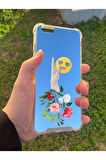 İphone 6S Plus İle Uyumlu Aynalı Emoji Desenli Darbe Kamera Korumalı Silikon Telefon Kılıfı