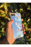 İphone 7 İle Uyumlu Aynalı Renkli Desenli Darbe Kamera Korumalı Silikon Telefon Kılıfı