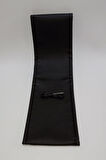 Seat Leon 2005-2013 Uyumlu Direksiyon Kılıfı Dikmeli Siyah Deri / Siyah Dikişli