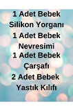 Silikon Yorganlı Bebek Uyku Seti - Kaptan Ayıcık