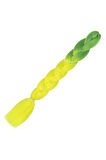 Sentetik Örgülük Saç Ombreli 2 Renk Yeşil , Neon Yeşil ( 100 Gr )