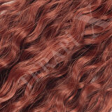 Rus Afrosu Ombreli Saç Tek Renk Kızıl Bakır ( 100 Gr )